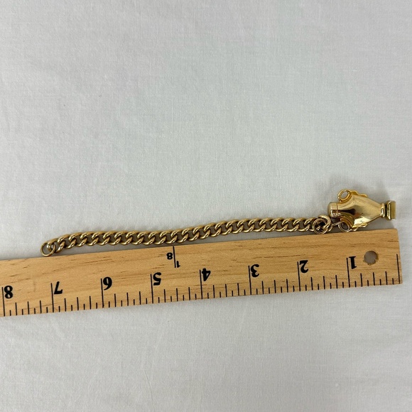 Vintage Miniature Gold Perfume Bottle Bracelet **Read** - Picture 4 of 4